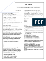 Lista 01 - Modelos Atômicos e Propriedades Interatômicas