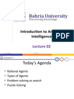 Introduction To Artificial Intelligence: Amna Iftikhar Fall' 2021 1