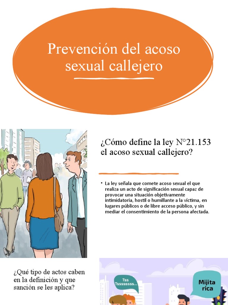 Prevención Del Acoso Sexual Callejero | PDF