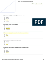 Imprimir Test - C1. Reported Speech (Reported Speech)