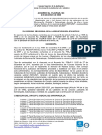 Acuerdo Habeas Corpus - Vacancia 2020-2021