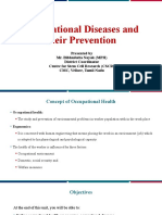 Occupational Diseases and Prevention