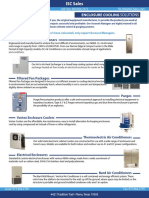 ISC Sales Enclosures Cooling Solutions