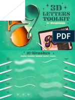 3D Letters Toolkit - Guide