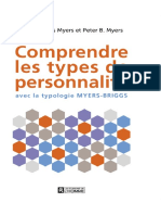 Comprendre Les Types de Personnalite by Briggs Myers Isabel Myers Peter Z