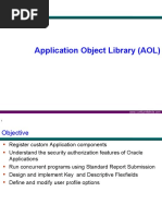 Application Object Library (AOL)