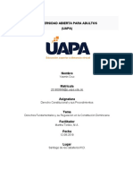 Tarea IV Derecho Constitucional