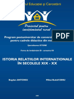 Istoria Relatiilor Internationale in Sec. XIX-XX_curs