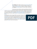 Se Conoce Como Guerra Franco-Indígena (1754-1763) A La Parte de La Guerra de Los Siete Años Desarrollada en América Del Norte