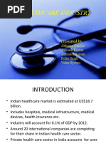 Healthcare Industry: Presented by