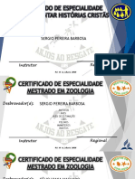 Certificado Das Especialidades Missionaria 1