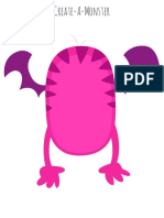 Create A Monster Free Printable