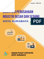Direktori Perusahaan Industri Besar Dan Sedang Kota Surabaya 2019