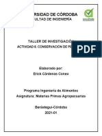 TALLER DE INVESTIGACIÓN Pescado