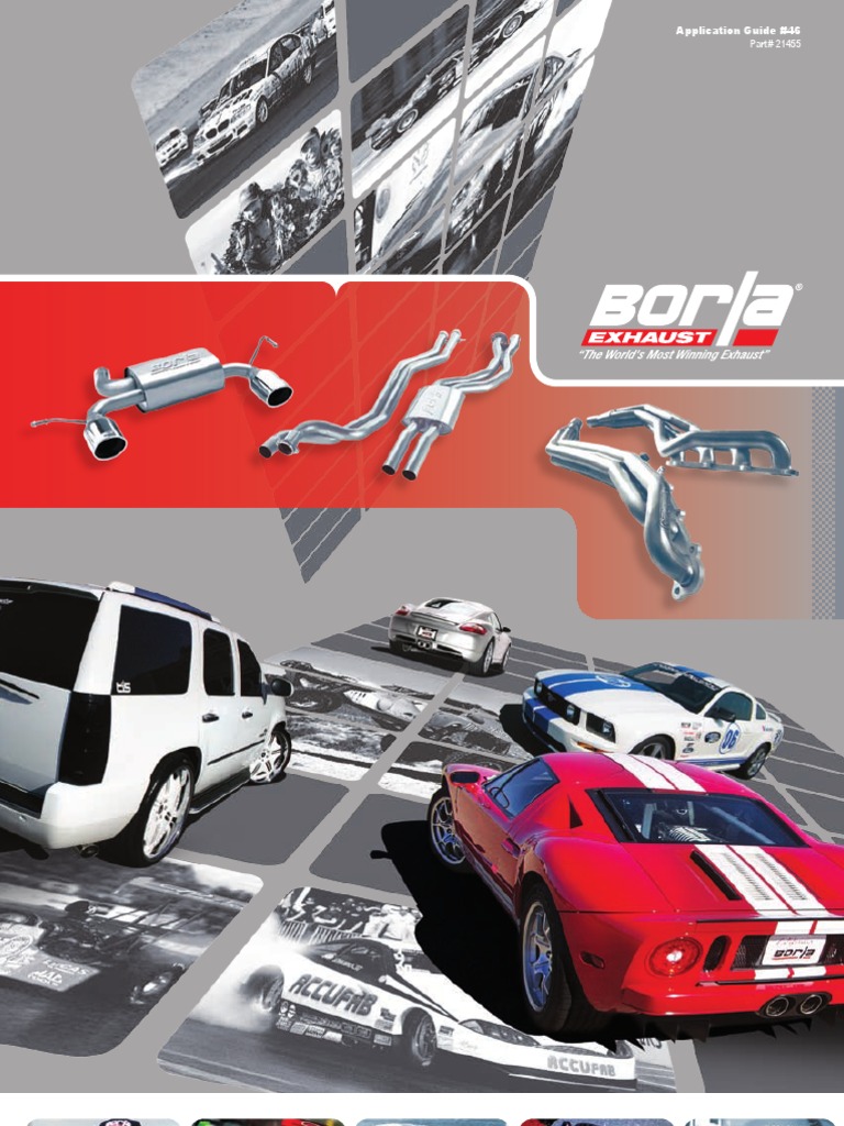 Borla Catalog 46 | PDF | Sports Cars | Automotive Industry