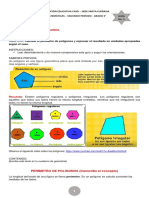 Guía 5 Grado 3, Geometría Perímetro de Polígonos