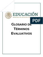 DGADAE Glosario Terminos Evaluativos