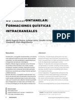 Formaciones quísticas intracraneales