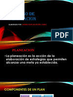 Guía de  para el proceso de planeación estratégica de una empresa