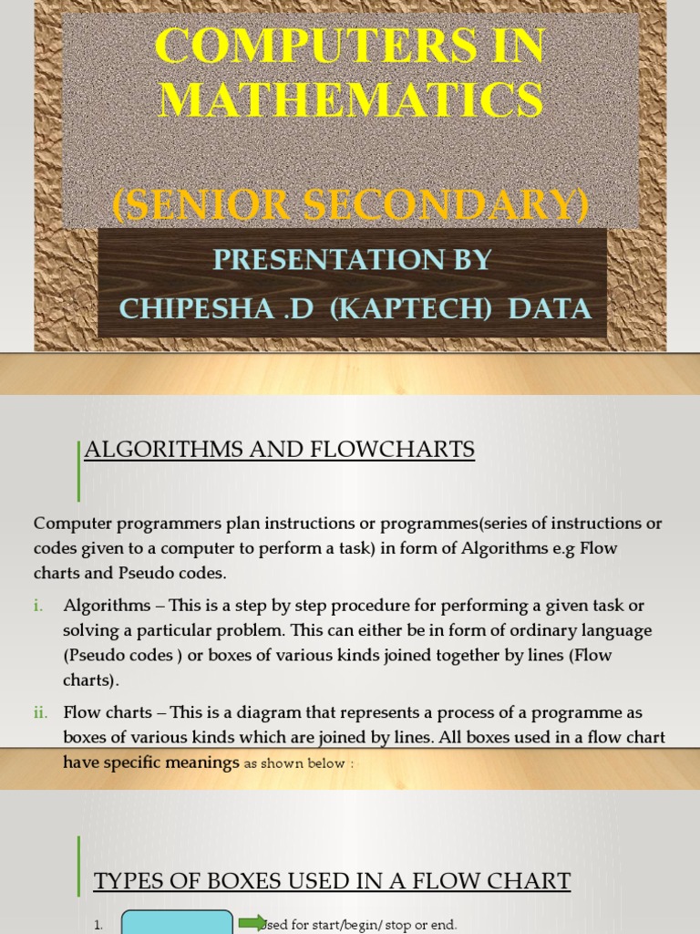 Computers in Mathematics PDF Computer Science Computing