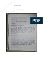 Correção Das Provas Mensal e Bimestral de Língua Portuguesa e Sociologia