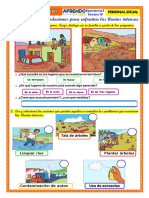 FICHA PERSONAL SOCIAL Proponemos Recomendaciones para Enfrentar Las Lluvias Intensas SEM 18 DIA 4 26 AGOSTO