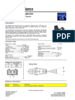 Fuel Injector Specs