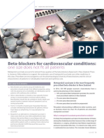 Beta-Blockers For Cardiovascular Conditions:: One Size Does Not Fit All Patients