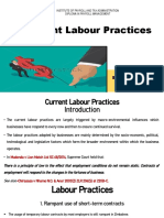 Current Labour Practices