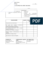 LISTA DE COTEJO Art Visuales (Diagnosticos)