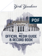 2021 New York Yankees Media Guide