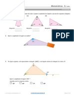 Matemática 5o ano: Triângulos e paralelogramos