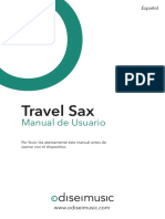Travel Sax: Manual de Usuario
