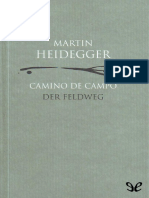 Martin Heidegger - Camino de Campo