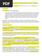 DE CÓMO RECUPERAR LA PALABRA EN CLASE DE LENGUA. lectura