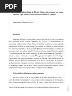 (P.) FERREIRA, Tatiana Amaral Sanches. A antropologia política de Pierre Clastres em Crônicas dos índios Guayaki o que sabem os Aché, caçadores