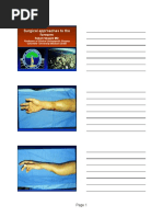Modified Henry Approach to Distal Radius | PDF | Hand | Human Anatomy