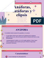 Anaforas, Cataforas y Elipsis