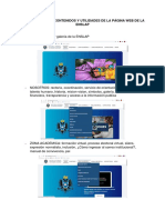 Ensayo Sobre Características, Contenidos y Utilidades de La Pagina Web de La Enslap
