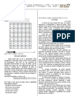 Avaiação Diagnóstica de Língua Portuguesa Sem Resposta