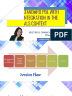 PBL in The ALS Context