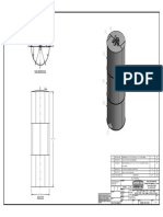 Plan Orientation: 9'-2 3/4" DIA X 24'-1 1/2" HIGH Bolted Steel Tank Awwa D103-09 (Galv.)