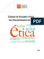 Codigo Valores Etica 2018