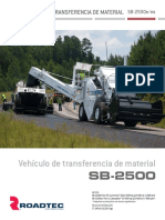 Roadtec Vehículo de Transferencia de Material SB 2500