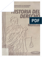 Historia del Derecho - Italo Merello