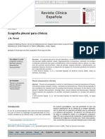 Ecografia Pleural