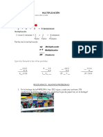 Multiplicación y División