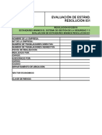 EVALUACIÓN INICIAL RES 0312 MAS DE 50 TRABAJADORES o RIESGOS IV Y V