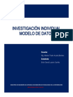 Investigacion Individual (Modelo Datos) Erick David Lucero Carrillo