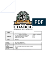 Grupo 1 -Cementacion Primaria -Estructura de Datos